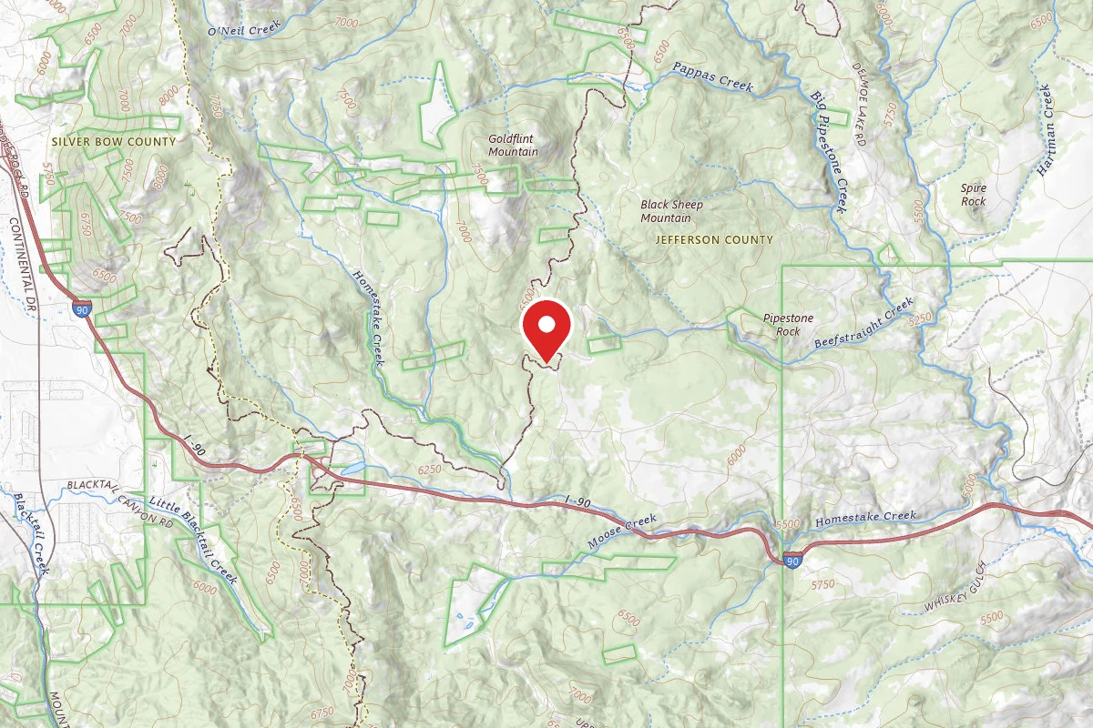 Beaverhead-Deerlodge Dispersed Campsite 100200050202-012