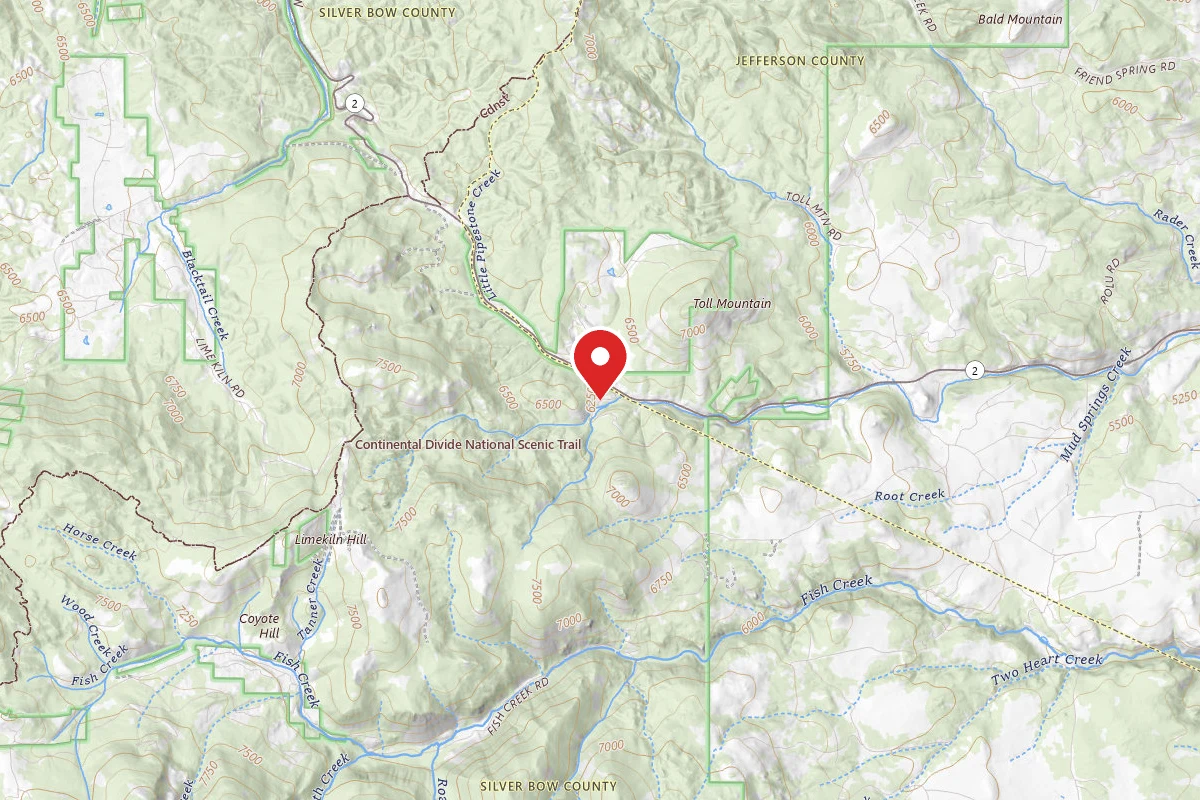 Beaverhead-Deerlodge Dispersed Campsite 50203-100