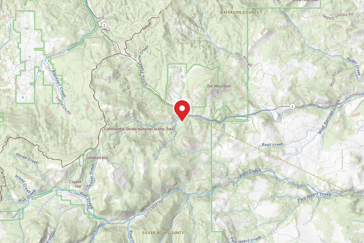 Beaverhead-Deerlodge Dispersed Campsite 50203-101