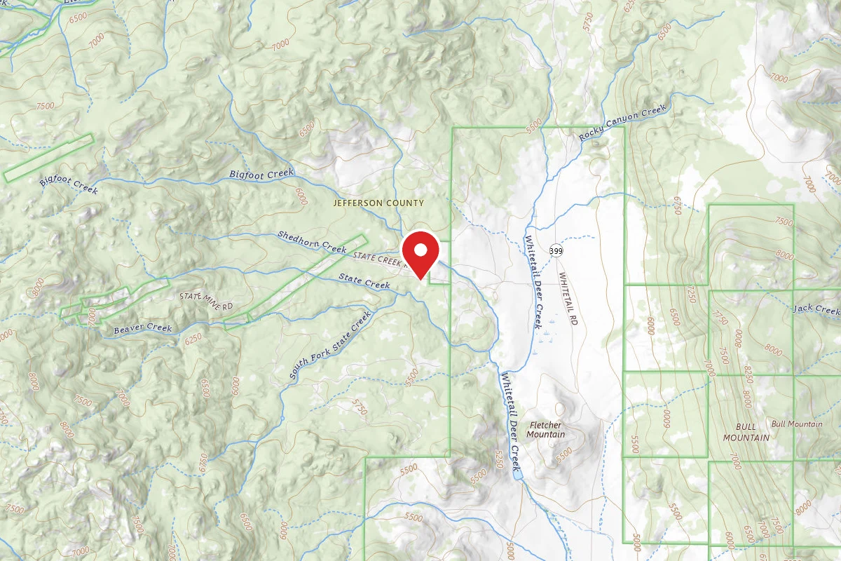 Beaverhead-Deerlodge Dispersed Campsite 100200050301-045B