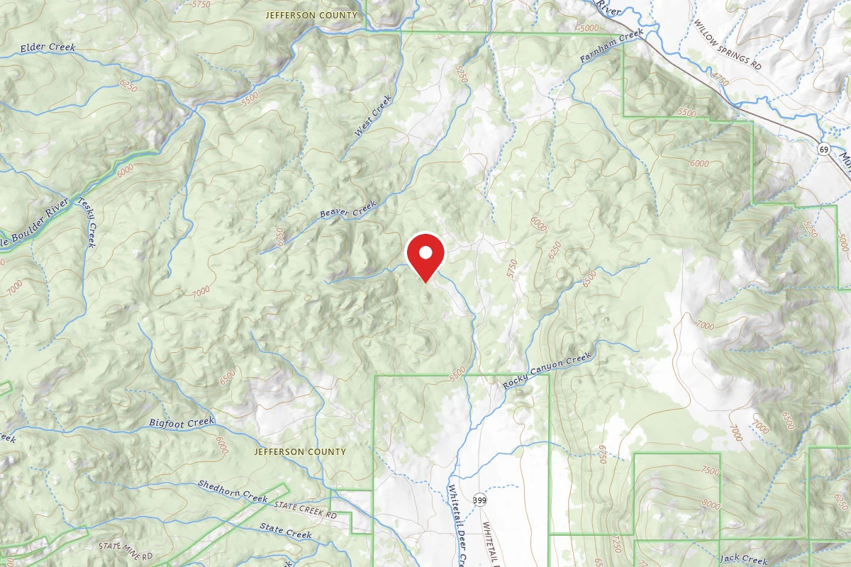 Beaverhead-Deerlodge Dispersed Campsite 100200050301-050