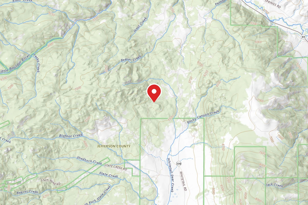 Beaverhead-Deerlodge Dispersed Campsite 100200050301-051