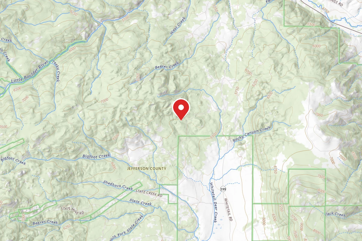 Beaverhead-Deerlodge Dispersed Campsite 100200050301-052