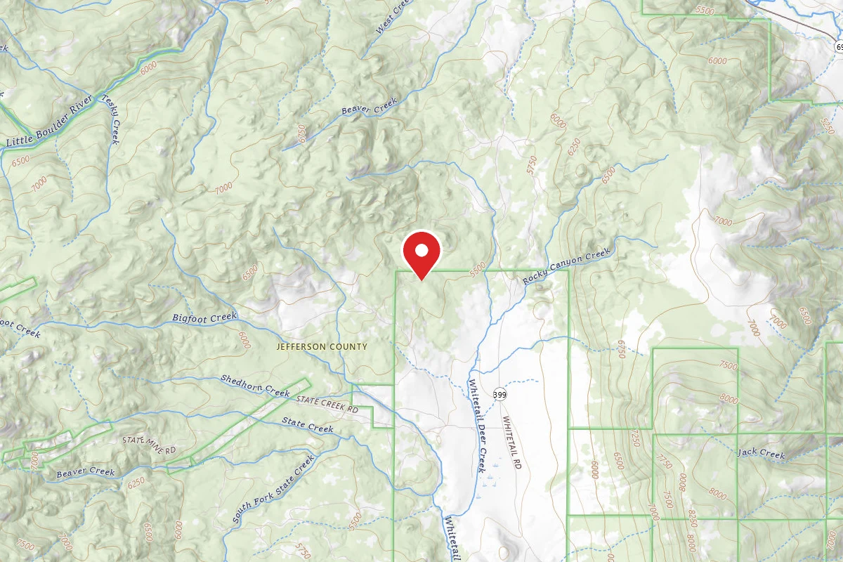 Beaverhead-Deerlodge Dispersed Campsite 100200050301-053