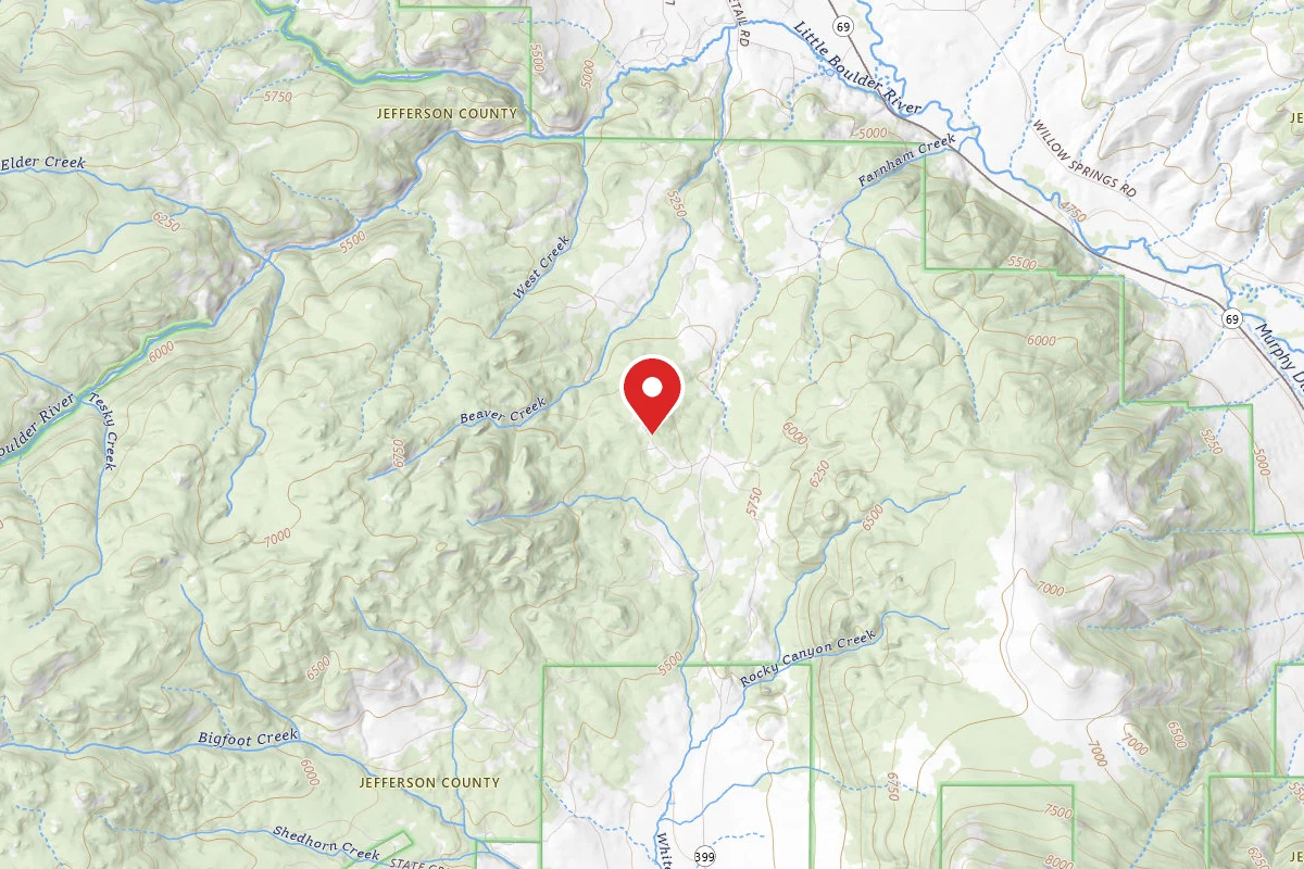Beaverhead-Deerlodge Dispersed Campsite 100200050301-054A
