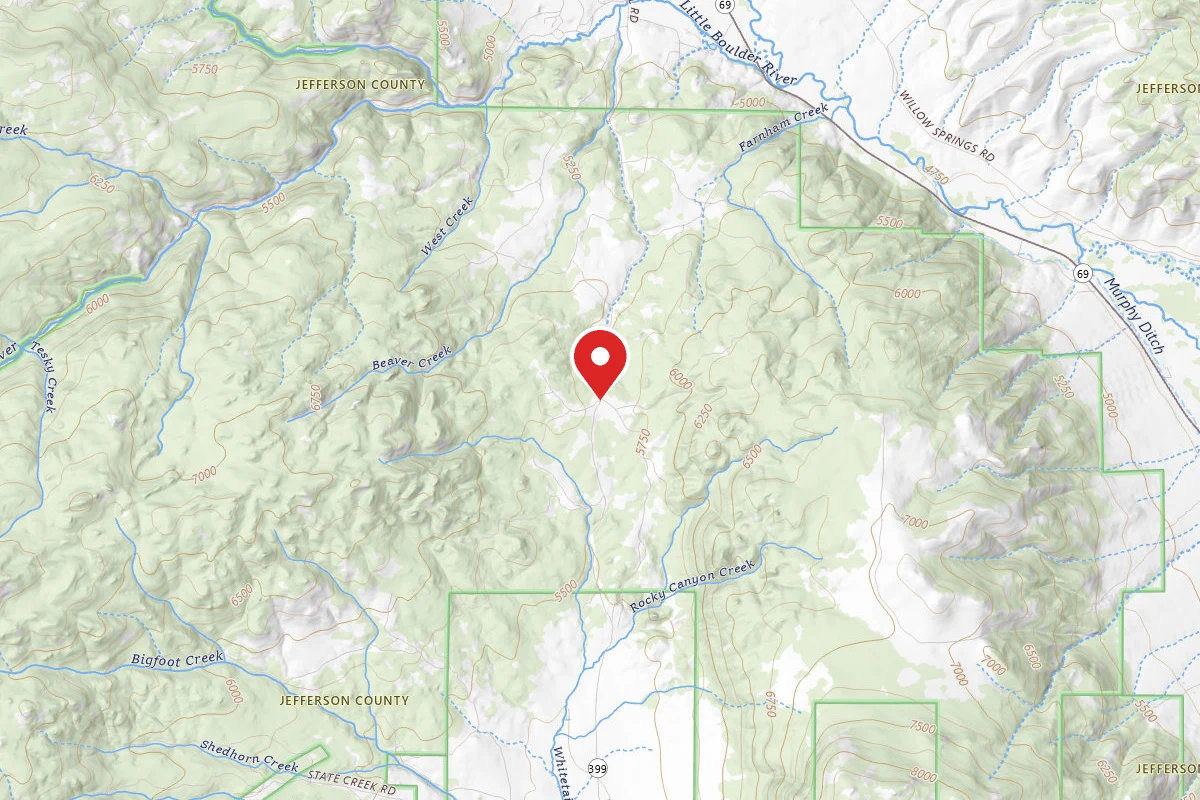 Beaverhead-Deerlodge Dispersed Campsite 100200050301-054C
