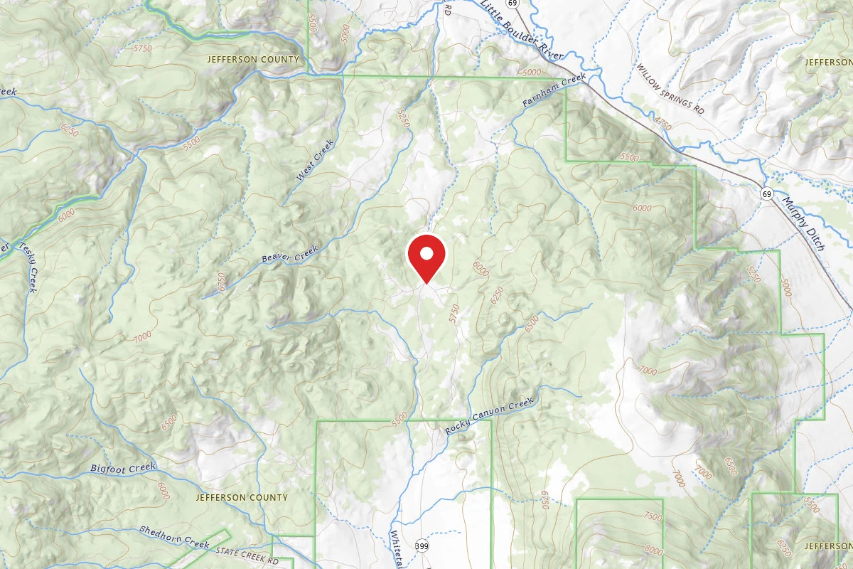 Beaverhead-Deerlodge Dispersed Campsite 100200050301-065