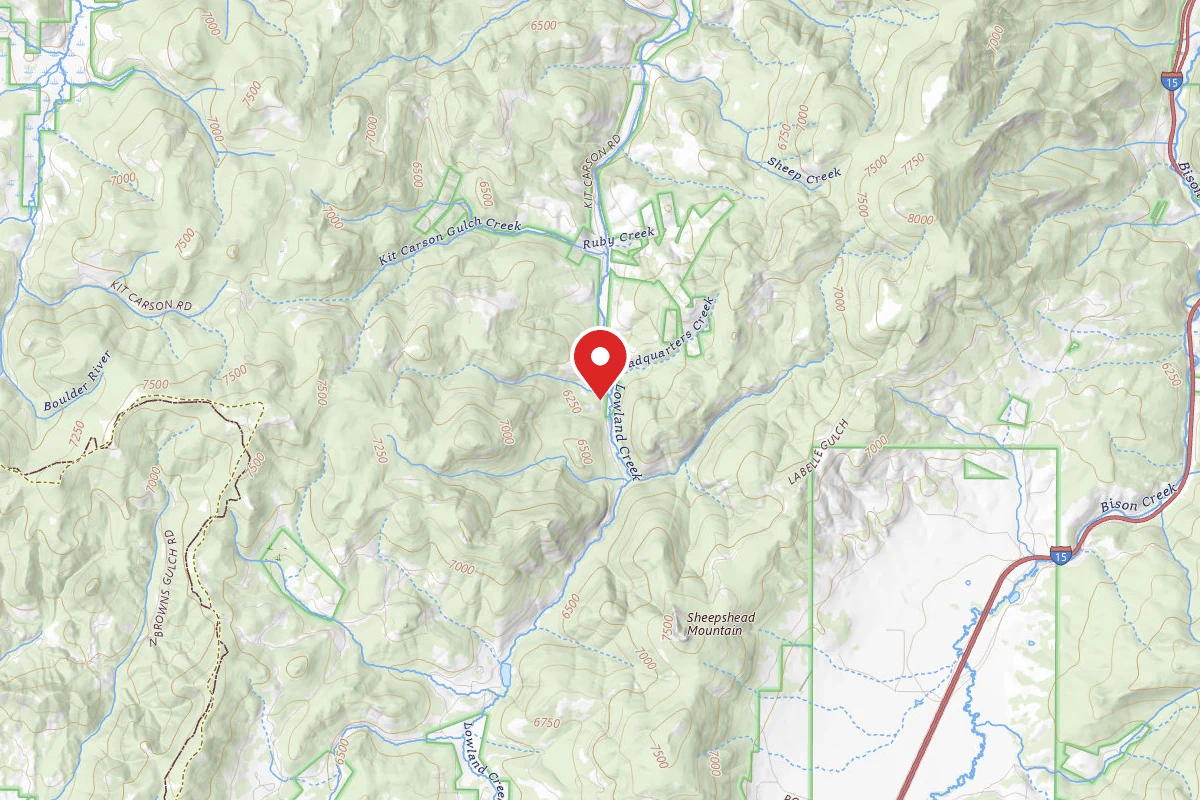 Beaverhead-Deerlodge Dispersed Campsite 100200060103-6