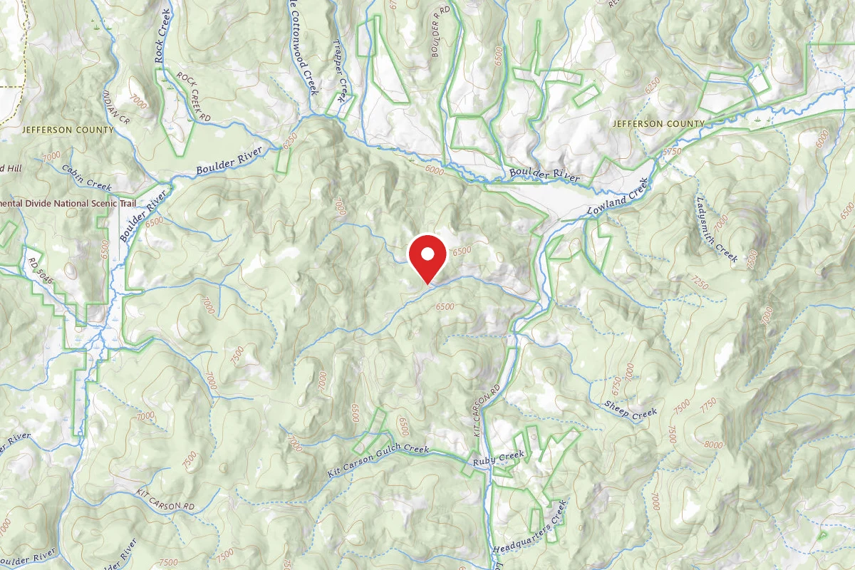 Beaverhead-Deerlodge Dispersed Campsite 100200060103-D001