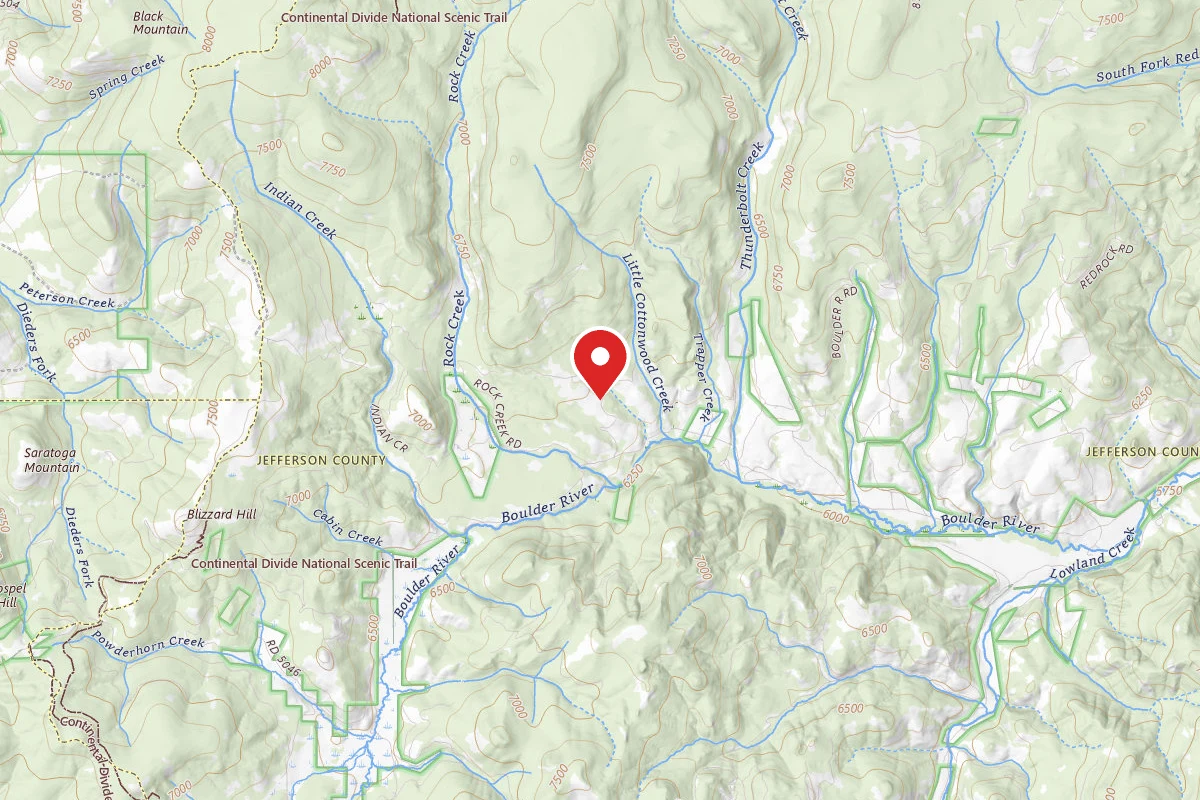 Beaverhead-Deerlodge Dispersed Campsite 100200060104-007