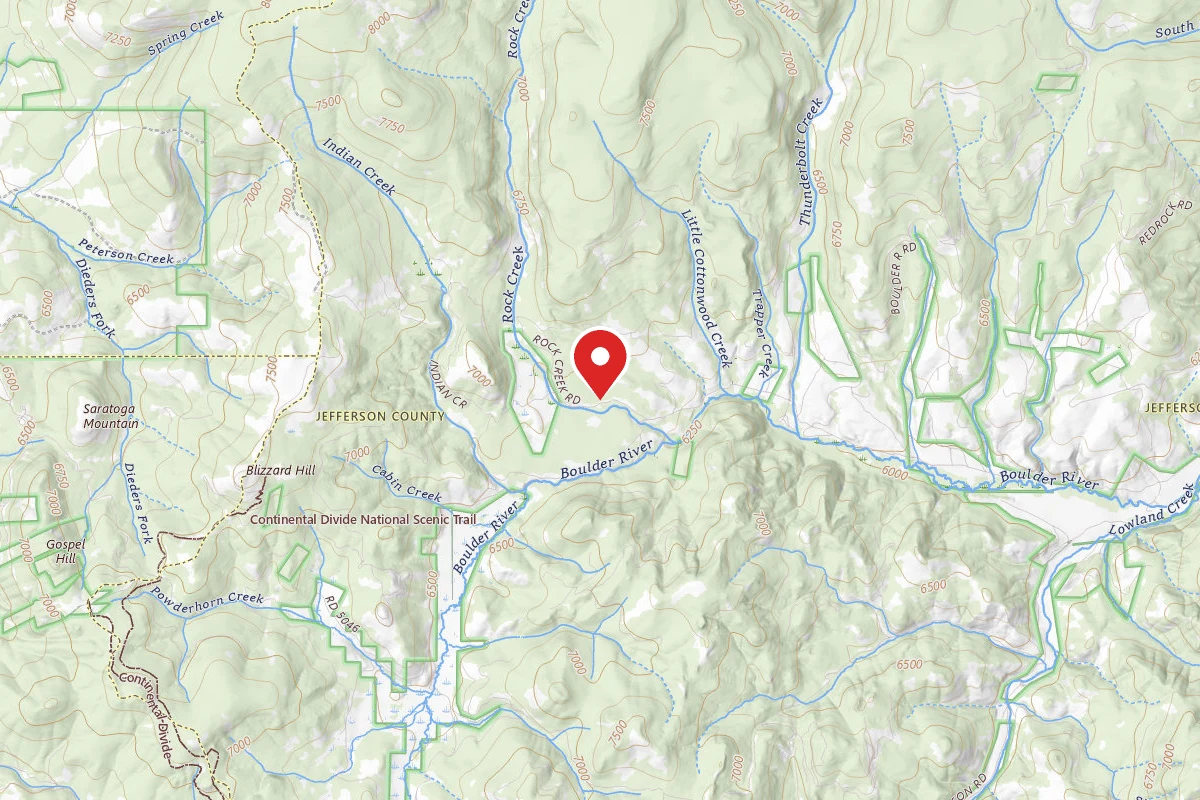 Beaverhead-Deerlodge Dispersed Campsite 100200060104-012