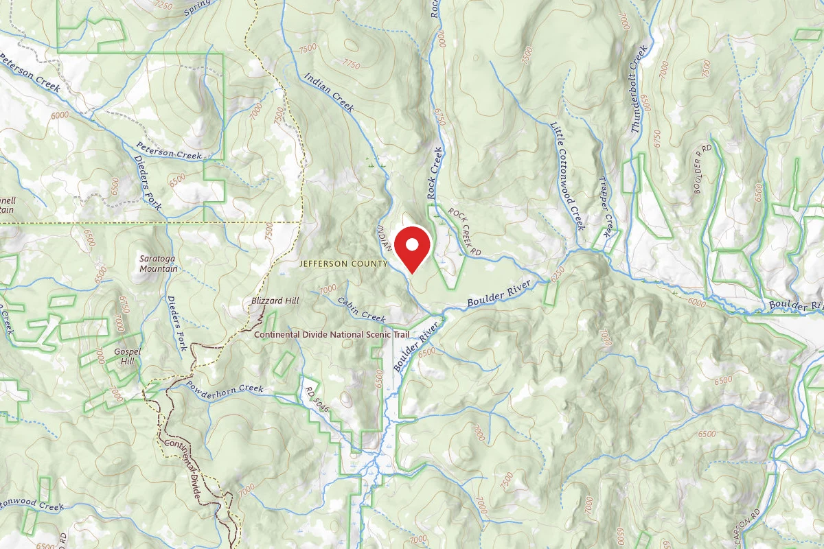 Beaverhead-Deerlodge Dispersed Campsite 100200060104-015A