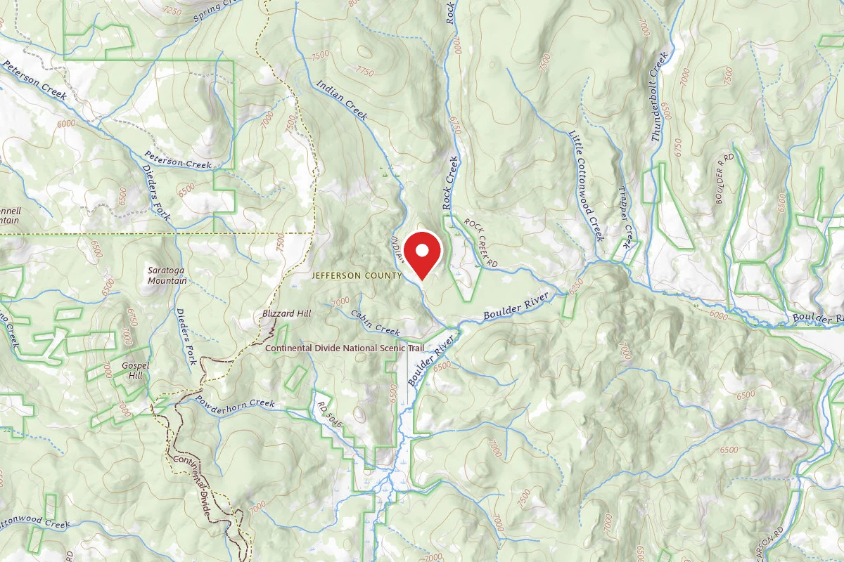 Beaverhead-Deerlodge Dispersed Campsite 100200060104-015C