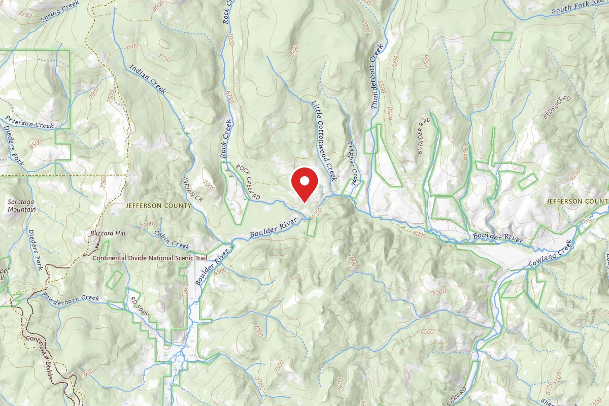Beaverhead-Deerlodge Dispersed Campsite 100200060104-016