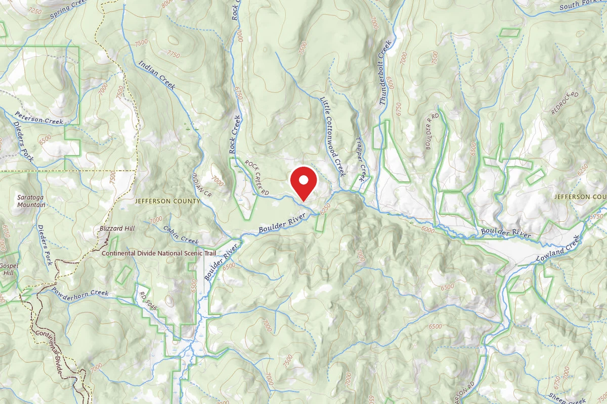 Beaverhead-Deerlodge Dispersed Campsite 100200060104-017