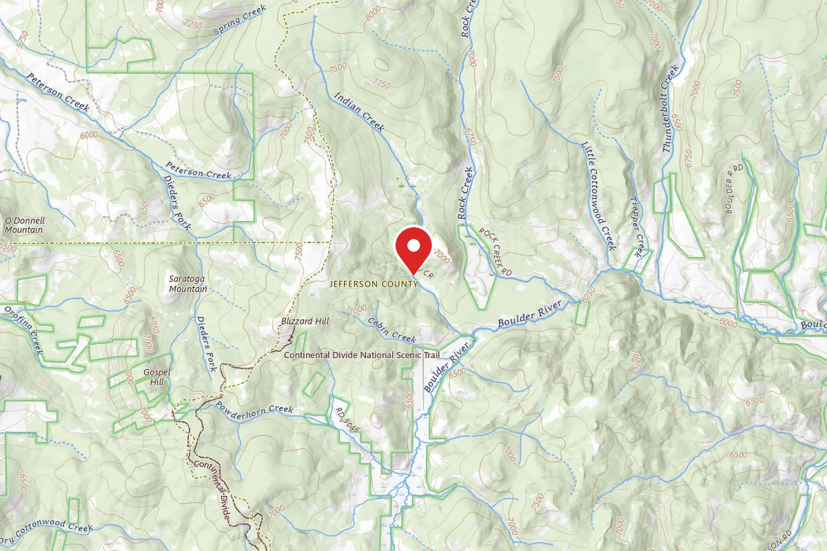 Beaverhead-Deerlodge Dispersed Campsite 100200060104-018
