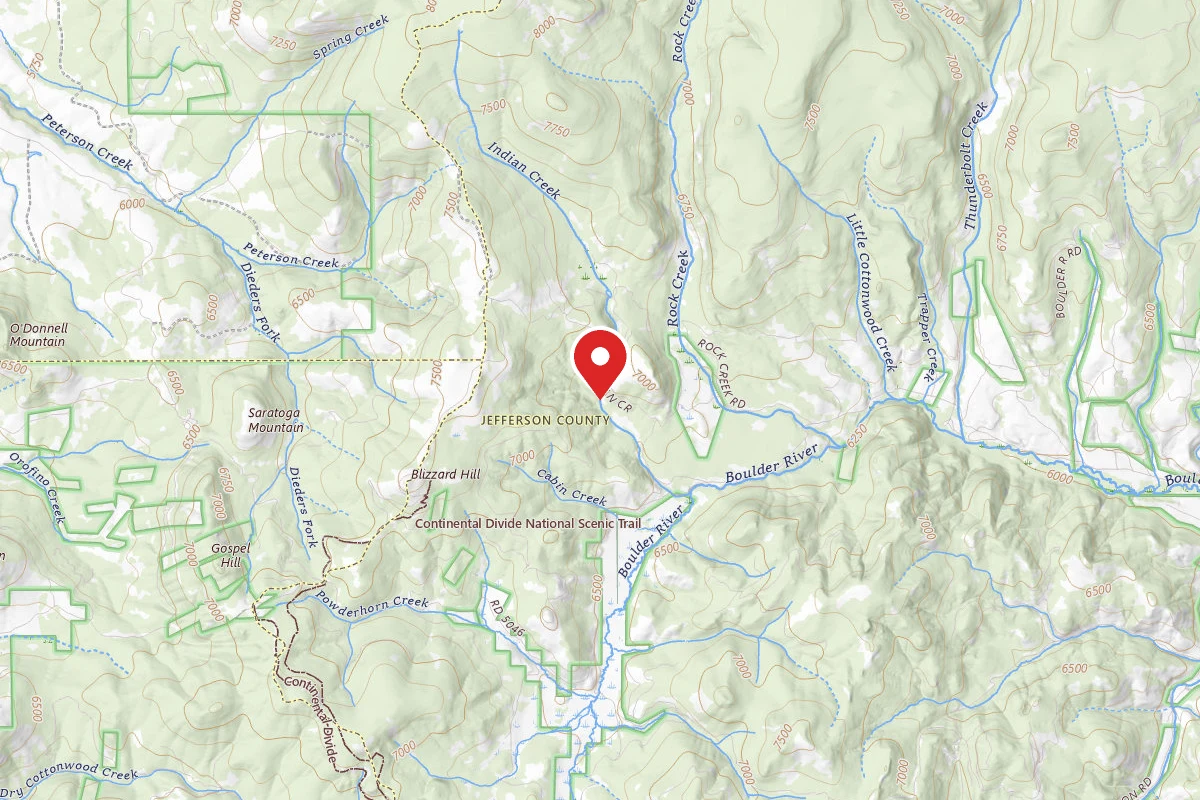 Beaverhead-Deerlodge Dispersed Campsite 100200060104-019
