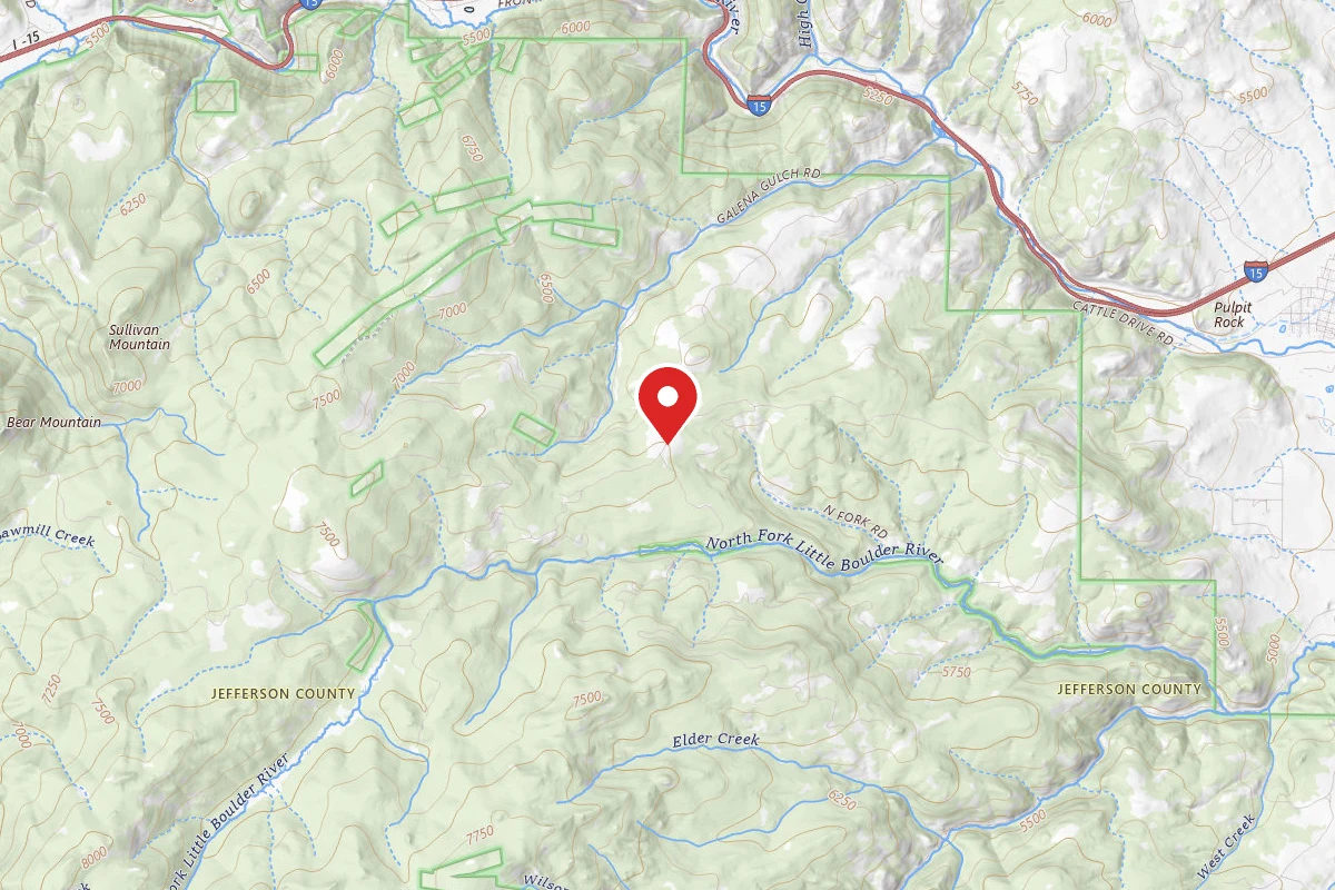 Beaverhead-Deerlodge Dispersed Campsite GALENA RIDGE 8668-025