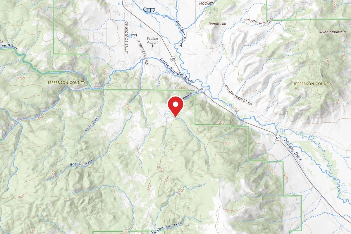 Beaverhead-Deerlodge Dispersed Campsite 100200060402-059A