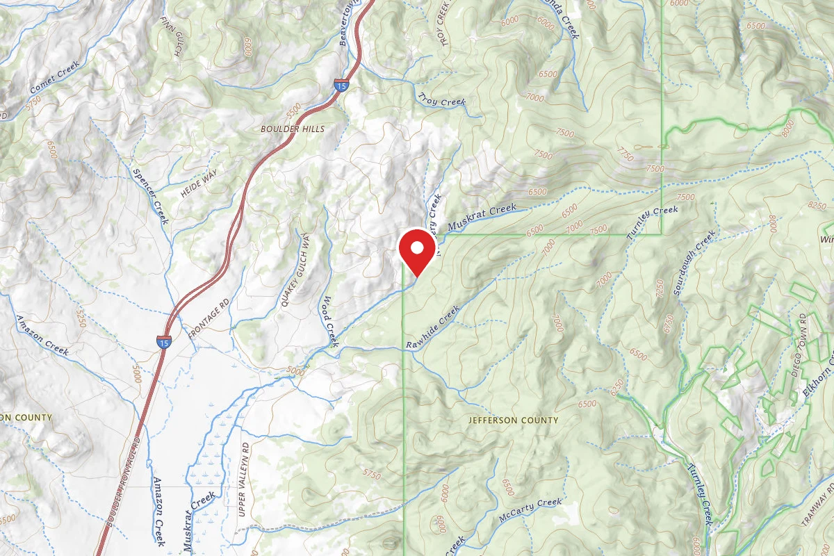 Beaverhead-Deerlodge Dispersed Campsite MUSKRAT TR HD RD441-16
