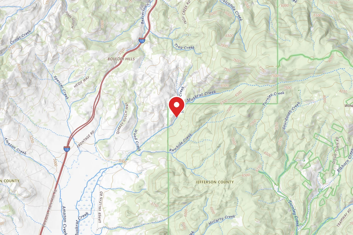Beaverhead-Deerlodge Dispersed Campsite MUSKRAT TRHD RD441-17