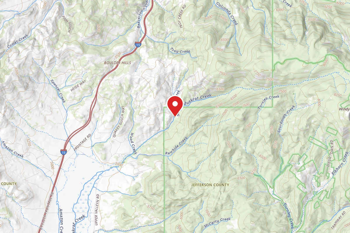 Beaverhead-Deerlodge Dispersed Campsite MUSKRAT TRHD RD441-18