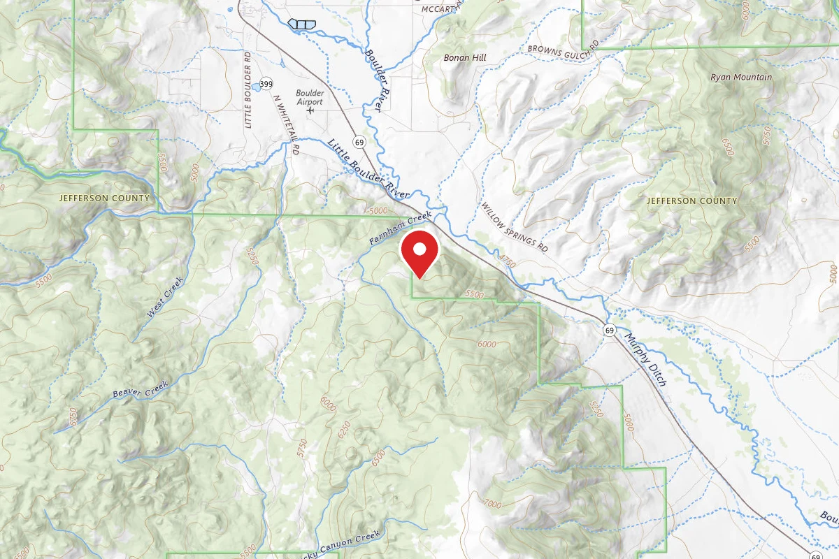 Beaverhead-Deerlodge Dispersed Campsite 100200060503-059B