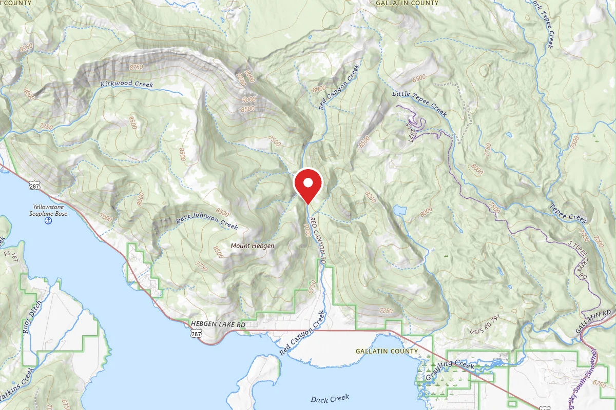 Custer Gallatin Dispersed Campsite MIDREDCYN CAMP 2