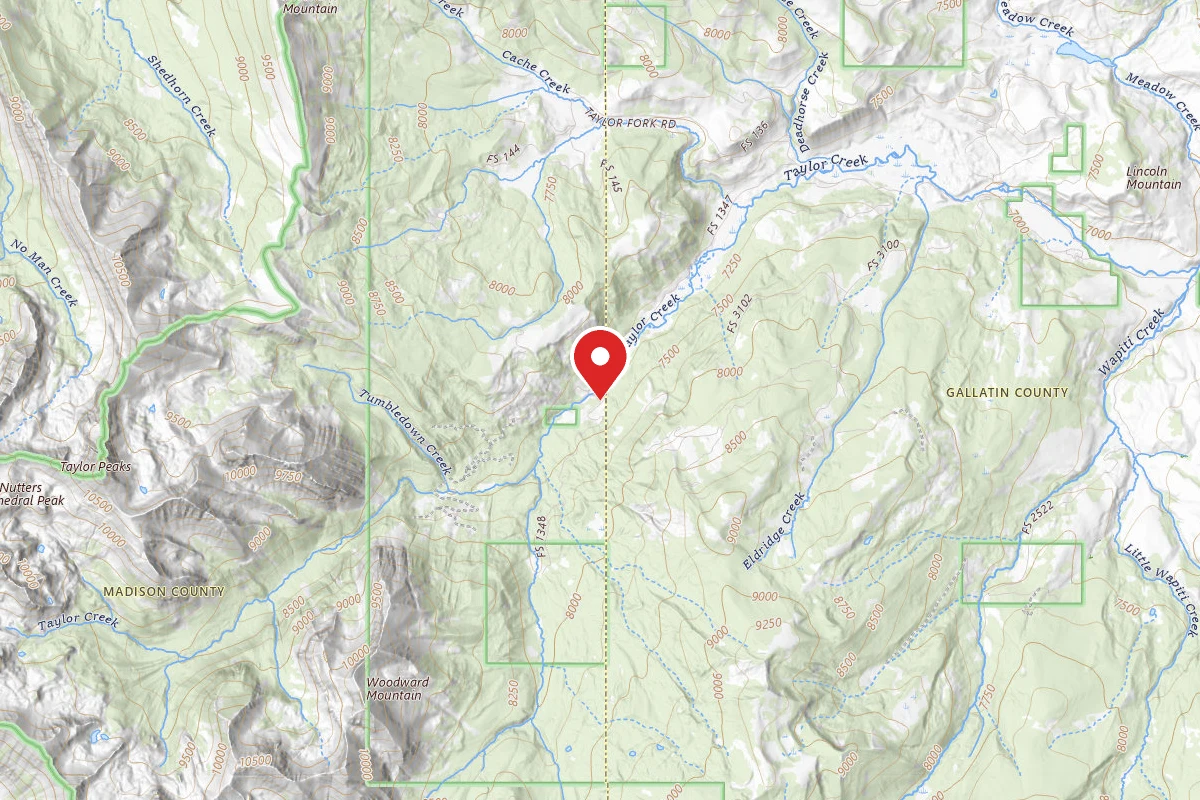 Custer Gallatin Dispersed Campsite TFORK-020