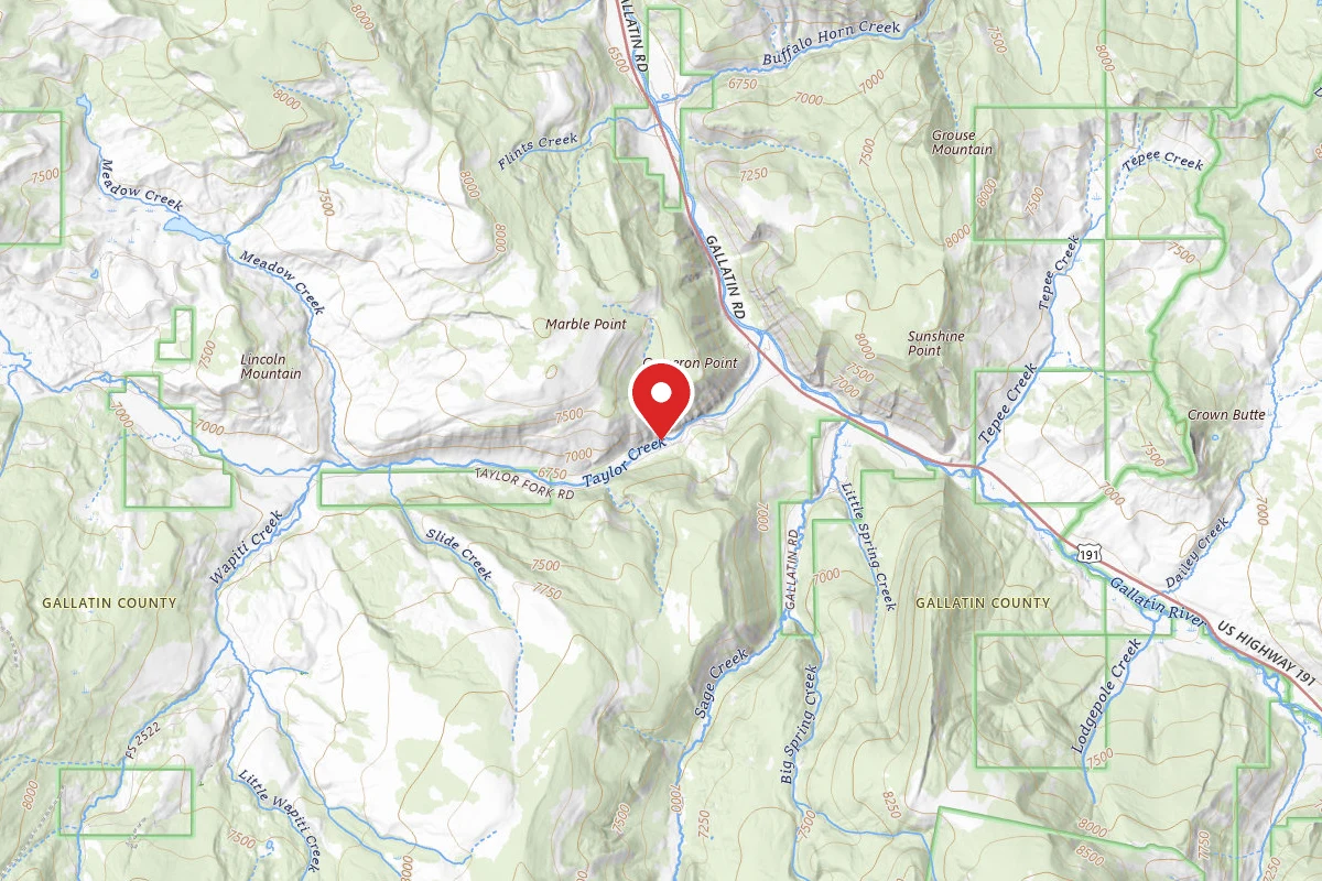 Custer Gallatin Dispersed Campsite T.FORK2B