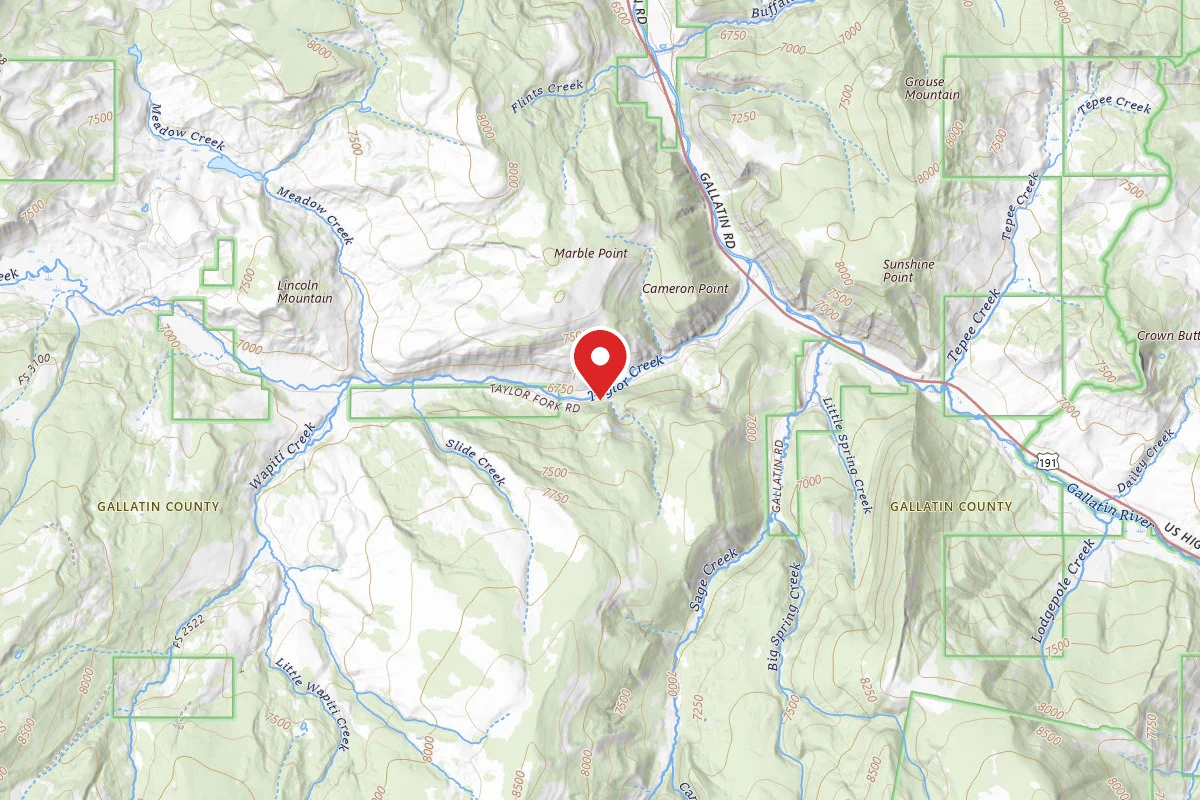 Custer Gallatin Dispersed Campsite LOWTFORK 1.6-081