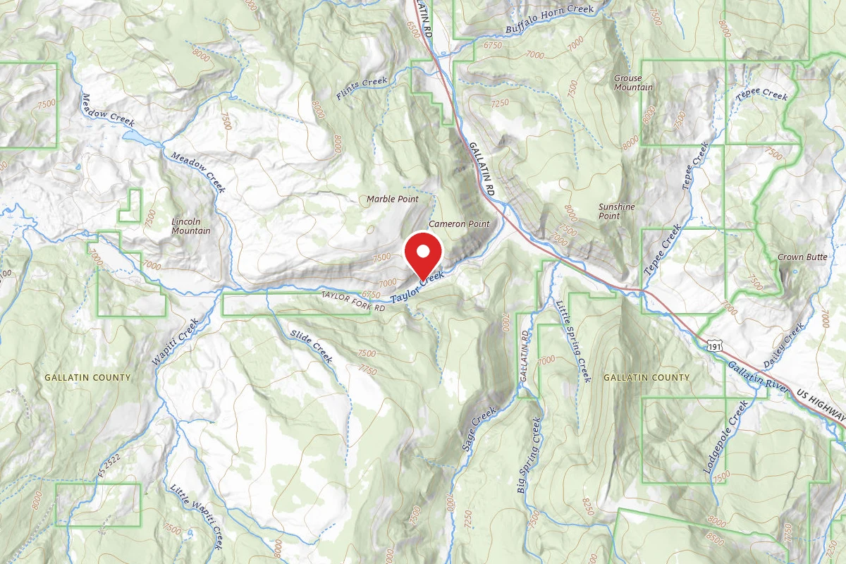 Custer Gallatin Dispersed Campsite LOWTFORK 1 .3B-083