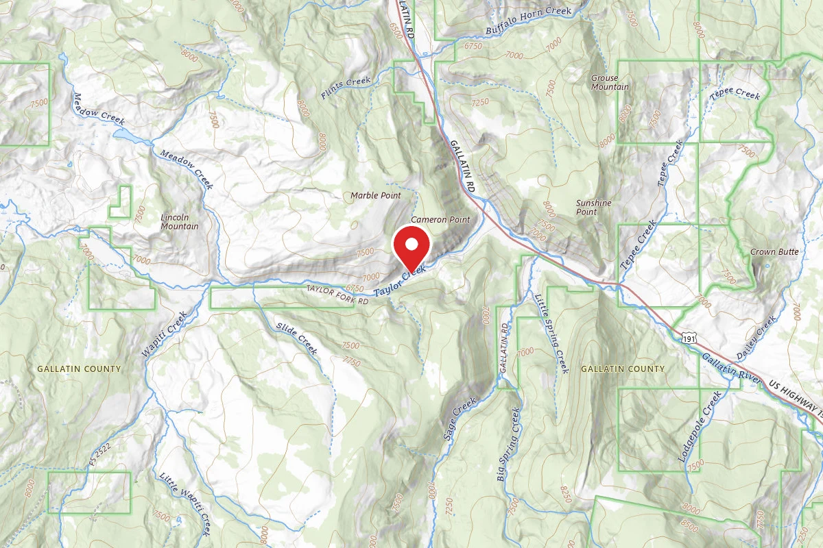 Custer Gallatin Dispersed Campsite LOWTFORK 1 .3A-084