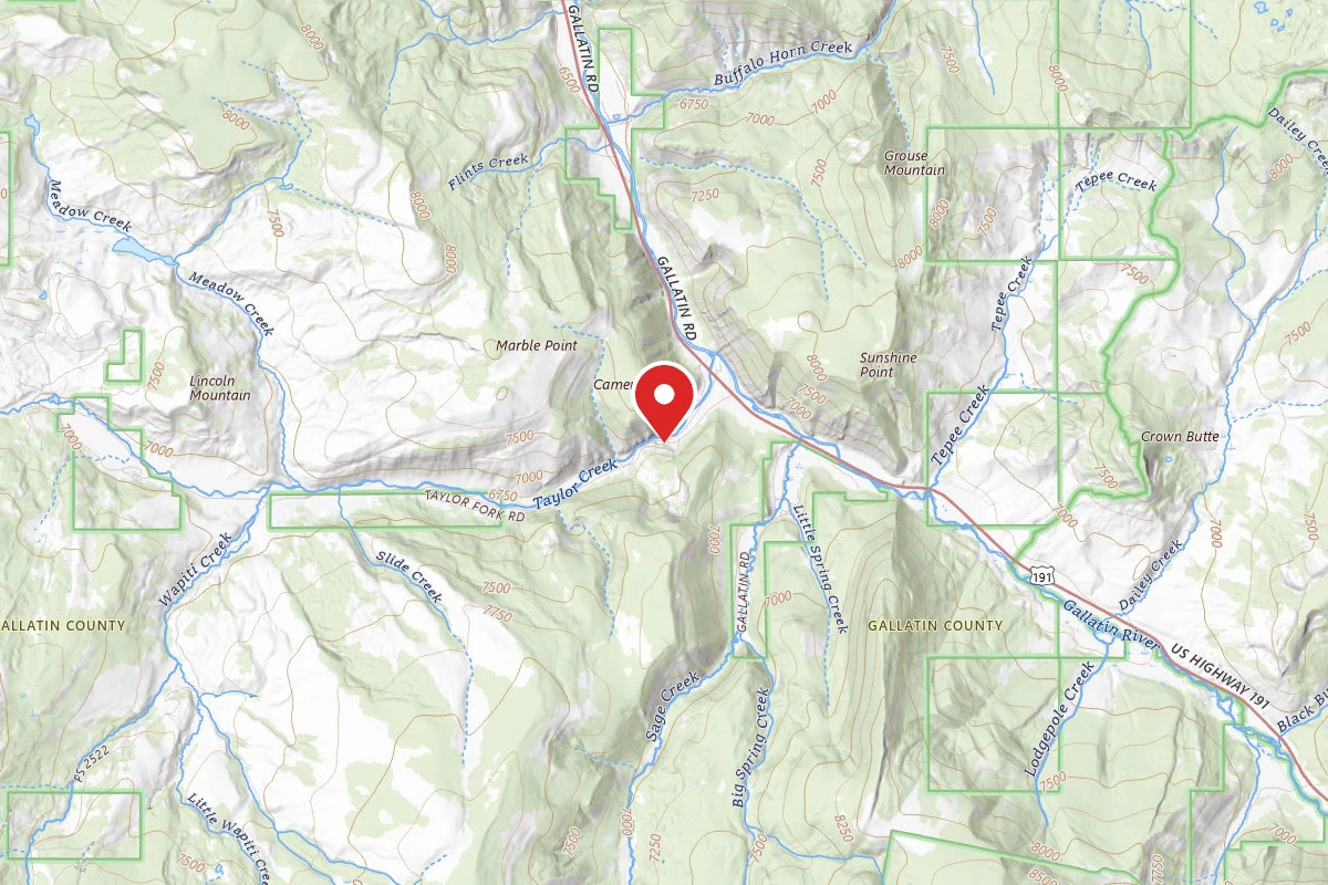 Custer Gallatin Dispersed Campsite LOWTFORK 1 -085