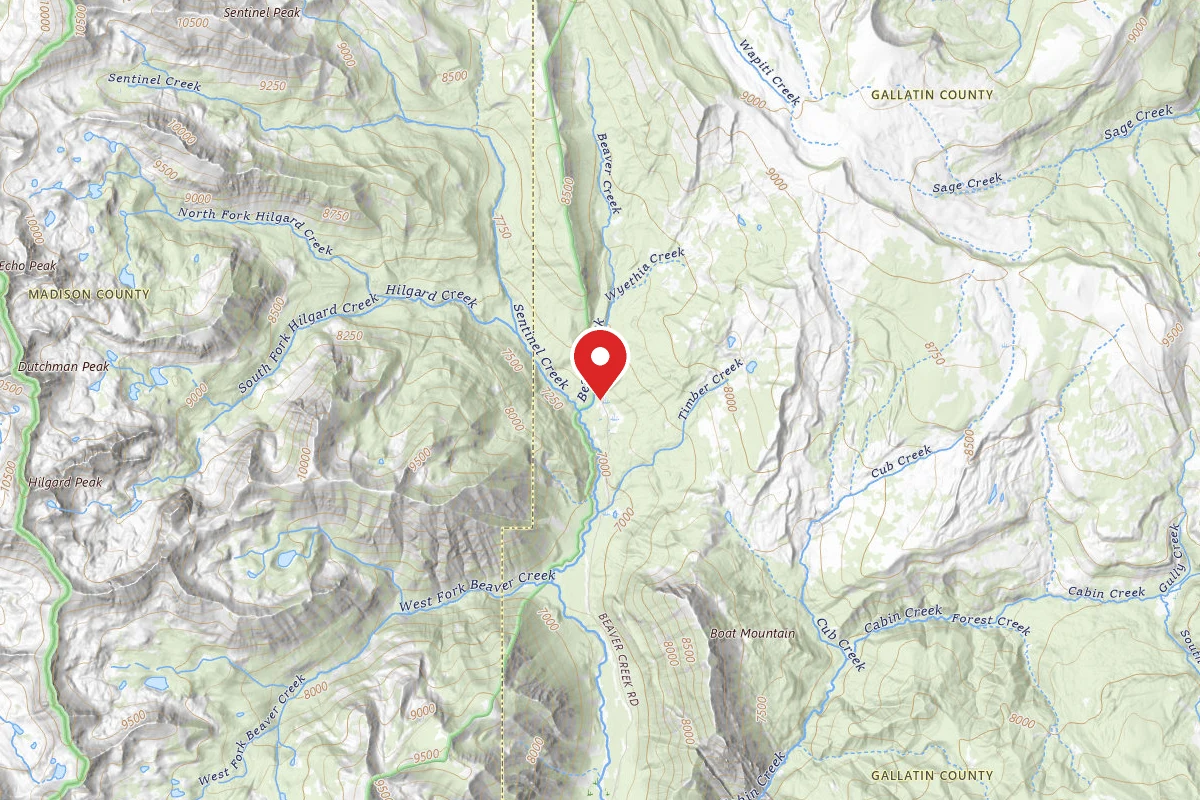 Custer Gallatin Dispersed Campsite POTOTRAILHEAD 2