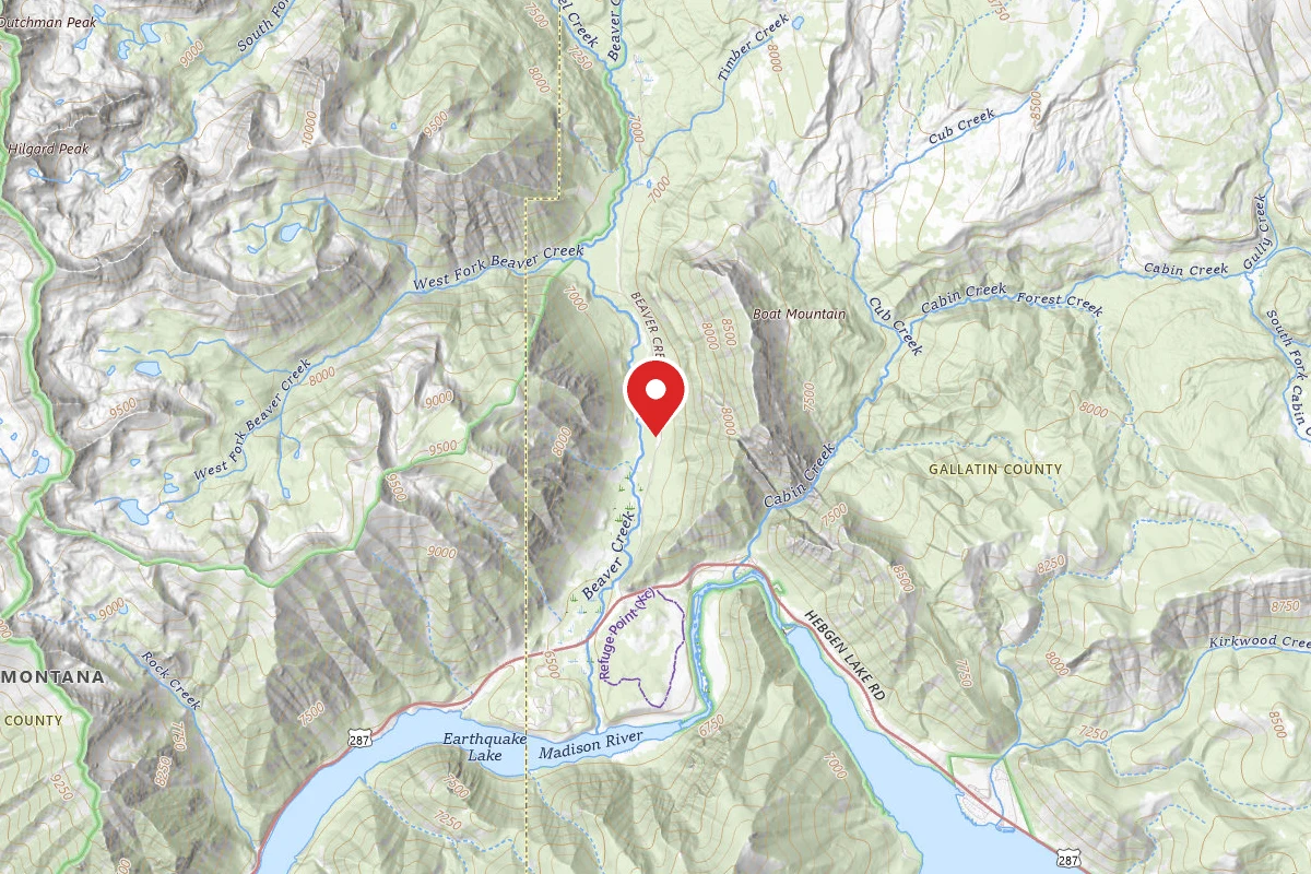 Custer Gallatin Dispersed Campsite BVRCR 1.3 CAMP
