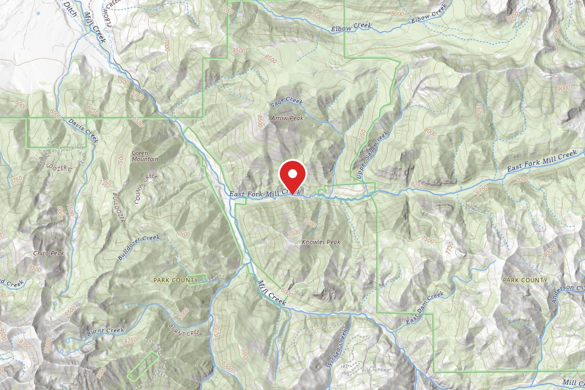 Custer Gallatin Dispersed Campsite EASTFORKMILL-01