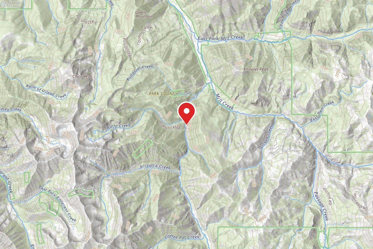 Custer Gallatin Dispersed Campsite WESTFORKMILL-01A