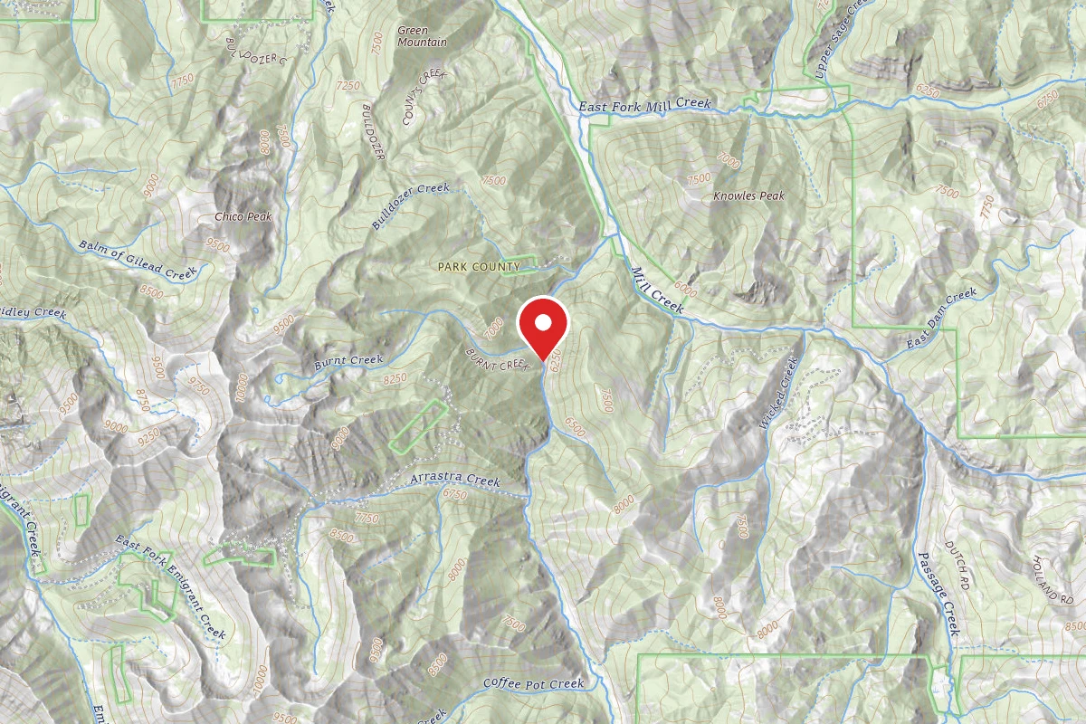 Custer Gallatin Dispersed Campsite WESTFORKMILL-01B