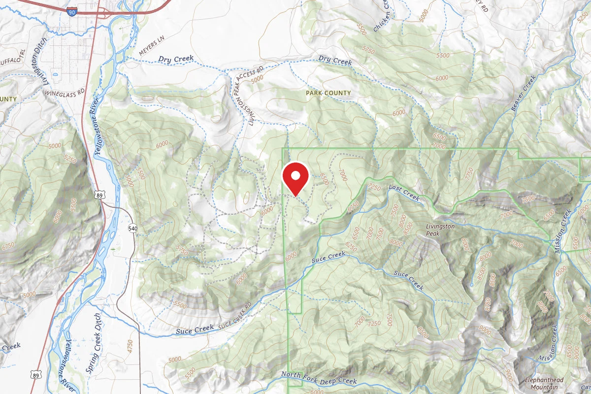 Custer Gallatin Dispersed Campsite LIVPK02