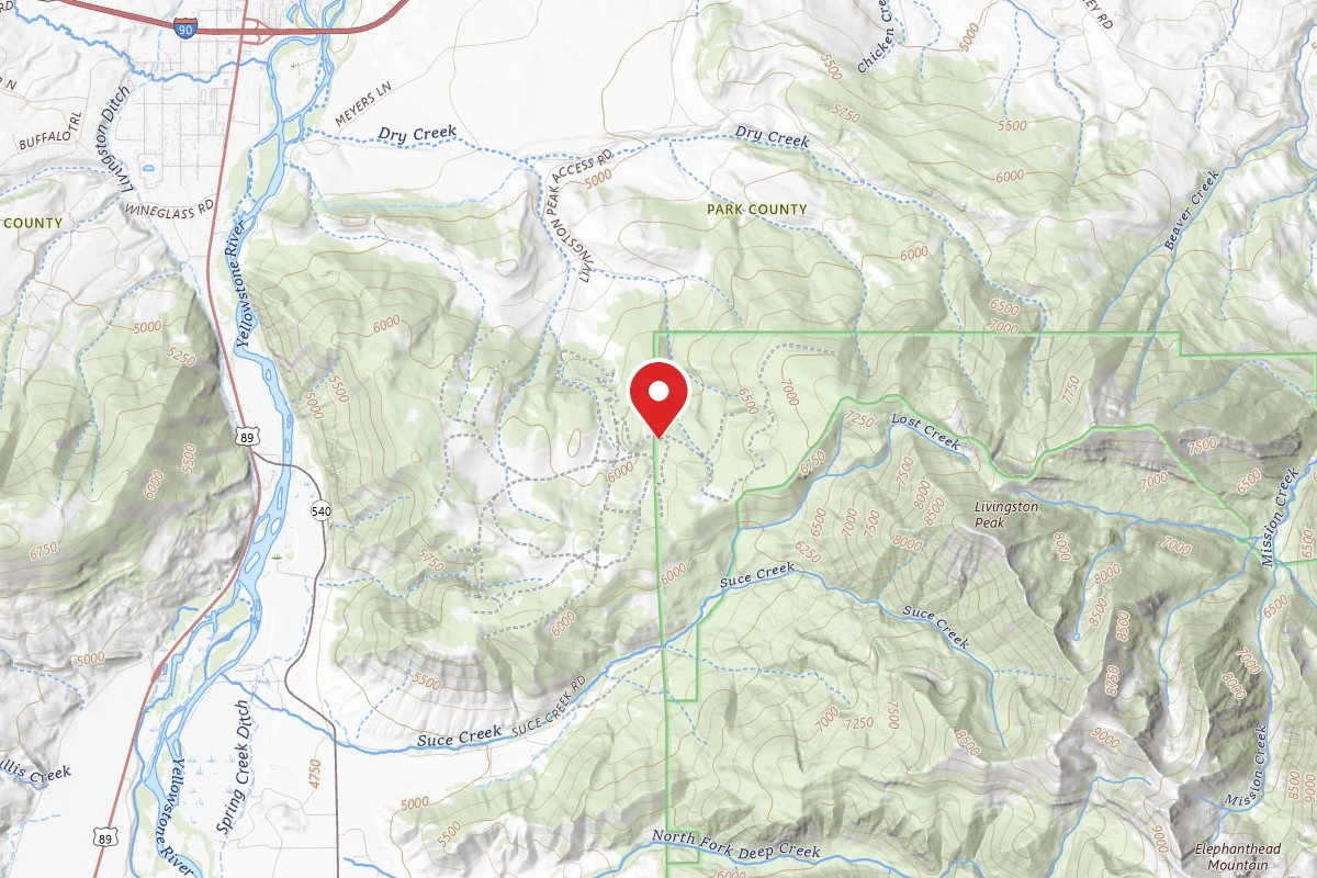 Custer Gallatin Dispersed Campsite LIVPK04