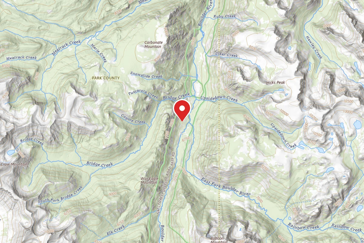 Custer Gallatin Dispersed Campsite BOXCANYON-NORTH-01