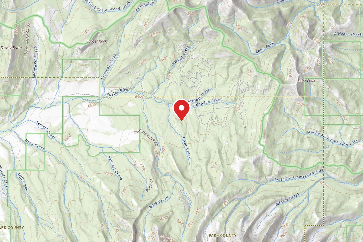 Custer Gallatin Dispersed Campsite SHIELDSLOOP24