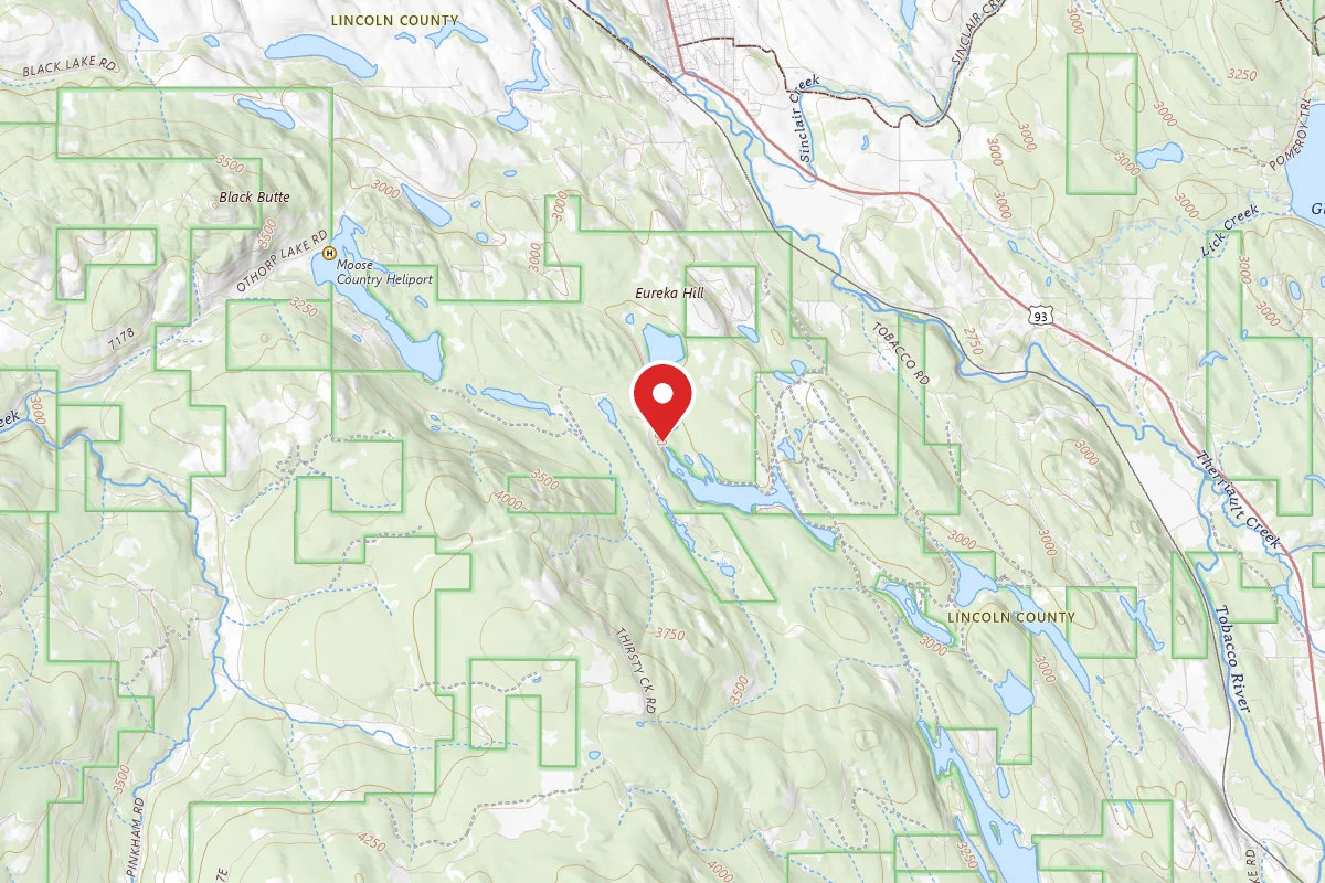 Kootenai Dispersed Campsite RD 3701 SITE 1