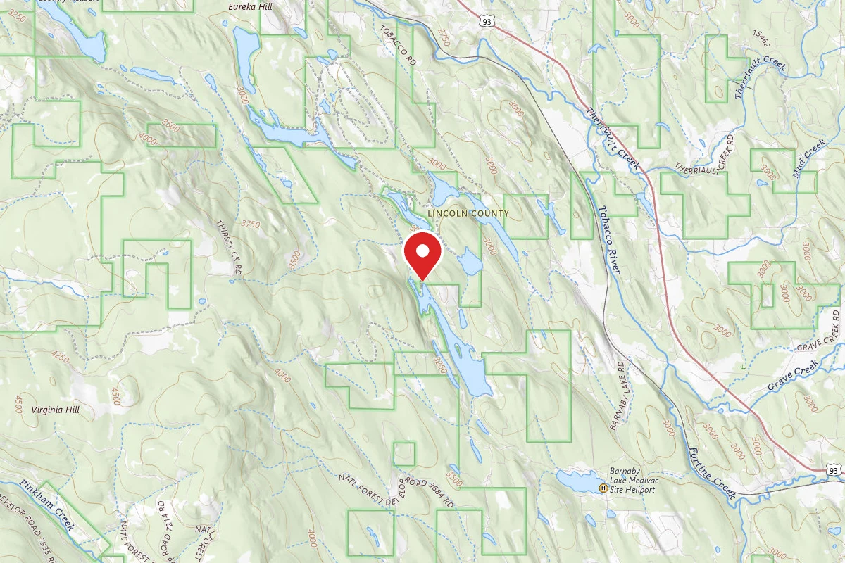 Kootenai Dispersed Campsite RD 668-CAMP
