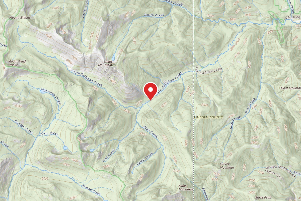 Kootenai Dispersed Campsite RD 414-2
