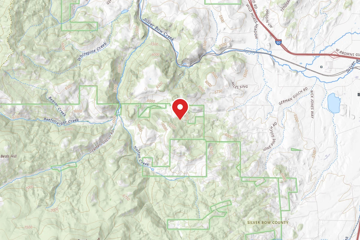 Beaverhead-Deerlodge Dispersed Campsite 8490-5