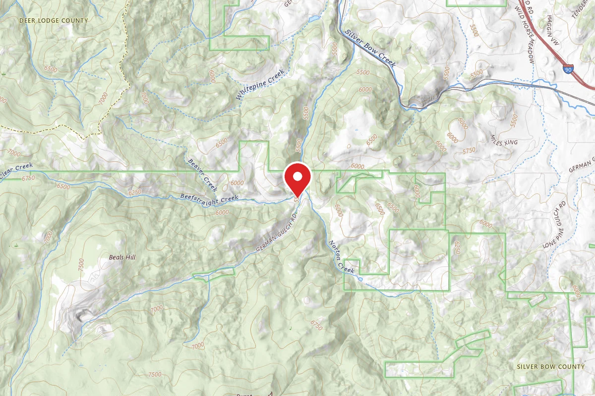 Beaverhead-Deerlodge Dispersed Campsite 83-3