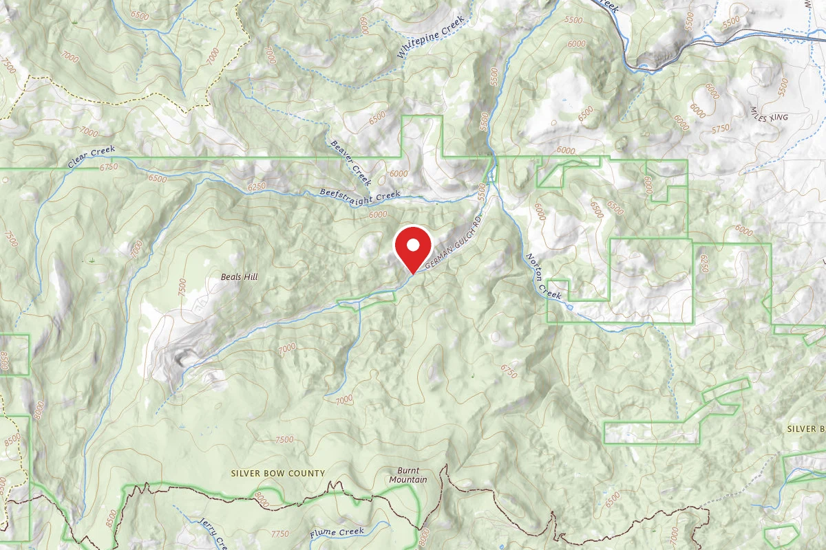 Beaverhead-Deerlodge Dispersed Campsite 83--7