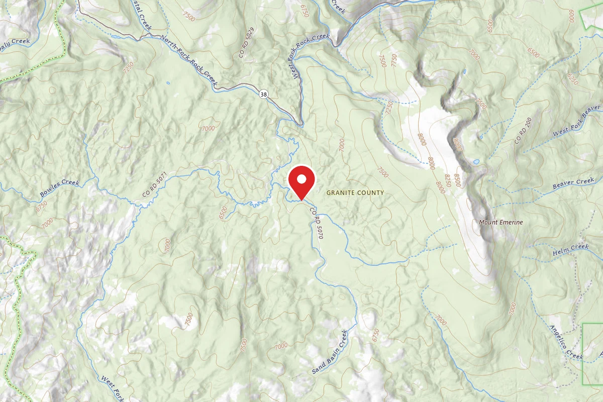 Beaverhead-Deerlodge Dispersed Campsite SAND BASIN 13A
